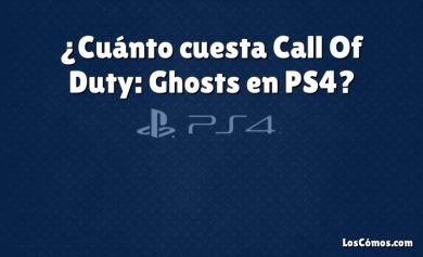 ¿Cuánto cuesta Call Of Duty: Ghosts en PS4?