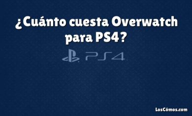 ¿Cuánto cuesta Overwatch para PS4?