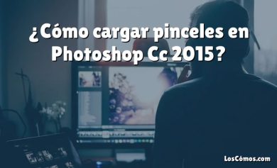 ¿Cómo cargar pinceles en Photoshop Cc 2015?