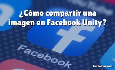 ¿Cómo compartir una imagen en Facebook Unity?