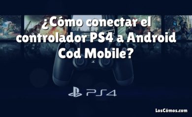 ¿Cómo conectar el controlador PS4 a Android Cod Mobile?