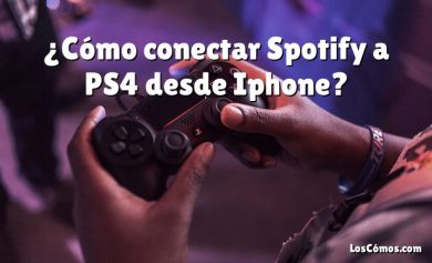 ¿Cómo conectar Spotify a PS4 desde Iphone?