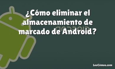 ¿Cómo eliminar el almacenamiento de marcado de Android?