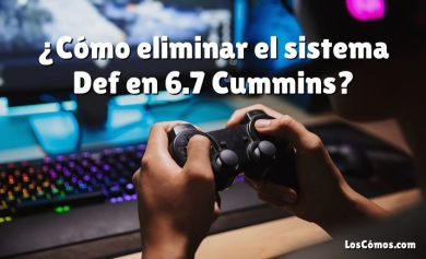 ¿Cómo eliminar el sistema Def en 6.7 Cummins?