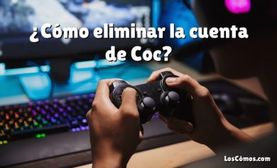 ¿Cómo eliminar la cuenta de Coc?