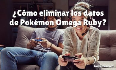 ¿Cómo eliminar los datos de Pokémon Omega Ruby?