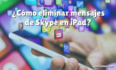 ¿Cómo eliminar mensajes de Skype en iPad?