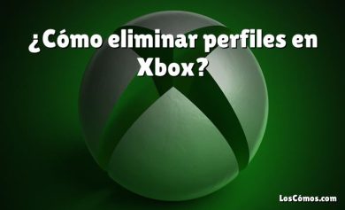 ¿Cómo eliminar perfiles en Xbox?