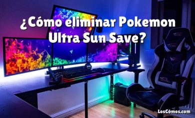 ¿Cómo eliminar Pokemon Ultra Sun Save?