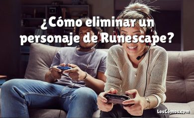 ¿Cómo eliminar un personaje de Runescape?