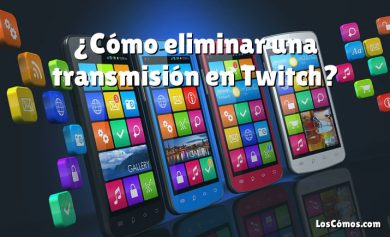 ¿Cómo eliminar una transmisión en Twitch?