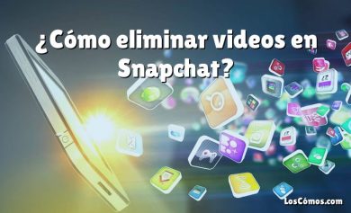 ¿Cómo eliminar videos en Snapchat?