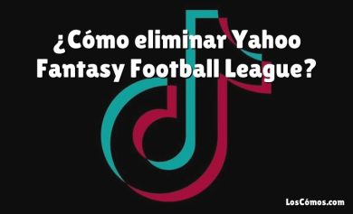 ¿Cómo eliminar Yahoo Fantasy Football League?