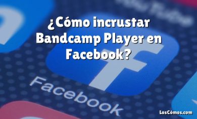 ¿Cómo incrustar Bandcamp Player en Facebook?