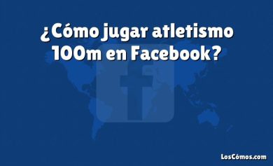 ¿Cómo jugar atletismo 100m en Facebook?