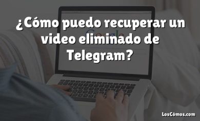 ¿Cómo puedo recuperar un video eliminado de Telegram?