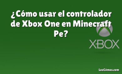 ¿Cómo usar el controlador de Xbox One en Minecraft Pe?
