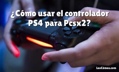 ¿Cómo usar el controlador PS4 para Pcsx2?