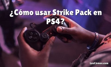 ¿Cómo usar Strike Pack en PS4?