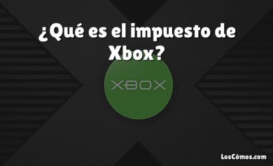 ¿Qué es el impuesto de Xbox?