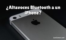 ¿Altavoces Bluetooth a un iPhone?