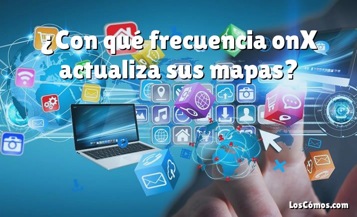 ¿Con qué frecuencia onX actualiza sus mapas?