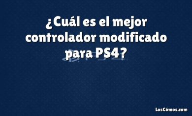 ¿Cuál es el mejor controlador modificado para PS4?