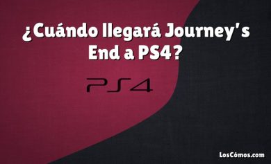 ¿Cuándo llegará Journey’s End a PS4?