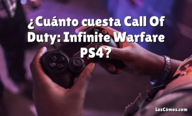 ¿Cuánto cuesta Call Of Duty: Infinite Warfare PS4?