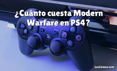 ¿Cuánto cuesta Modern Warfare en PS4?