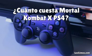 ¿Cuánto cuesta Mortal Kombat X PS4?