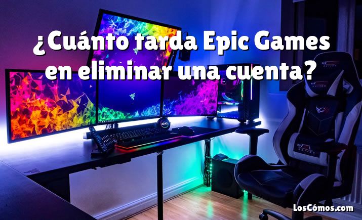 ¿Cuánto tarda Epic Games en eliminar una cuenta?