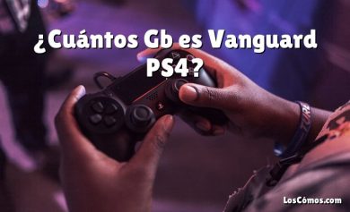¿Cuántos Gb es Vanguard PS4?