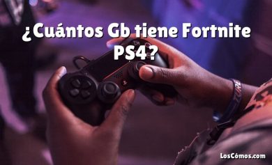 ¿Cuántos Gb tiene Fortnite PS4?