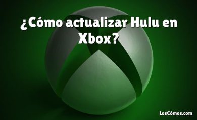 ¿Cómo actualizar Hulu en Xbox?