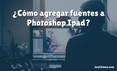 ¿Cómo agregar fuentes a Photoshop Ipad?