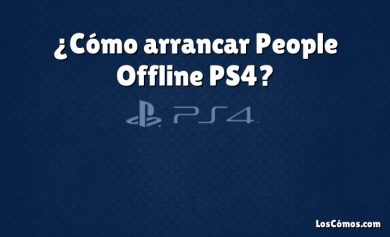 ¿Cómo arrancar People Offline PS4?