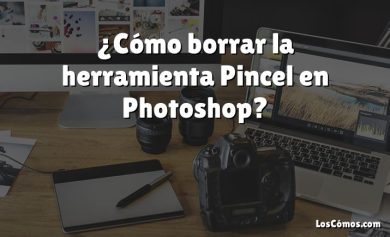 ¿Cómo borrar la herramienta Pincel en Photoshop?