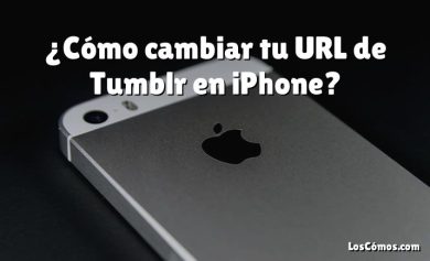 ¿Cómo cambiar tu URL de Tumblr en iPhone?