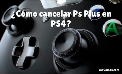 ¿Cómo cancelar Ps Plus en PS4?