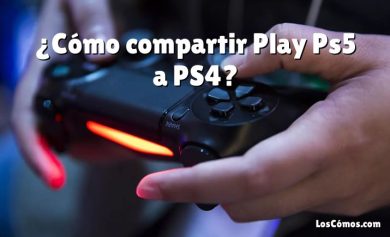 ¿Cómo compartir Play Ps5 a PS4?