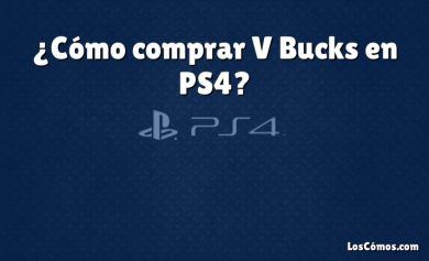 ¿Cómo comprar V Bucks en PS4?