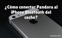 ¿Cómo conectar Pandora al iPhone Bluetooth del coche?