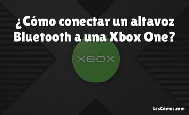 ¿Cómo conectar un altavoz Bluetooth a una Xbox One?