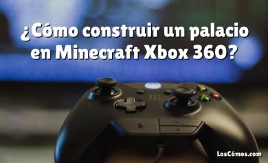 ¿Cómo construir un palacio en Minecraft Xbox 360?