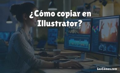 ¿Cómo copiar en Illustrator?