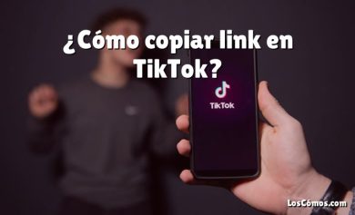 ¿Cómo copiar link en TikTok?