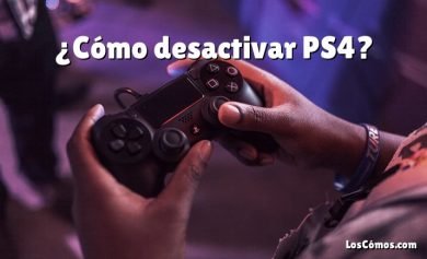 ¿Cómo desactivar PS4?