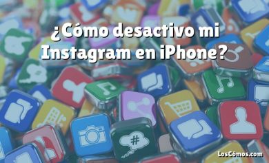 ¿Cómo desactivo mi Instagram en iPhone?