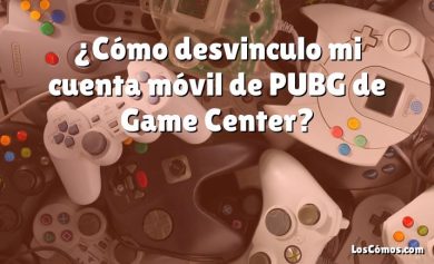 ¿Cómo desvinculo mi cuenta móvil de PUBG de Game Center?